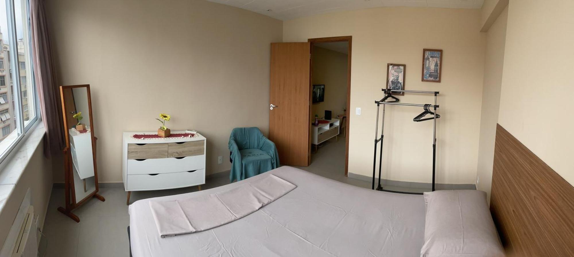 Apartamento Copacabana, Vista Para O Mar E Com Garagem Rio de Janeiro Eksteriør billede