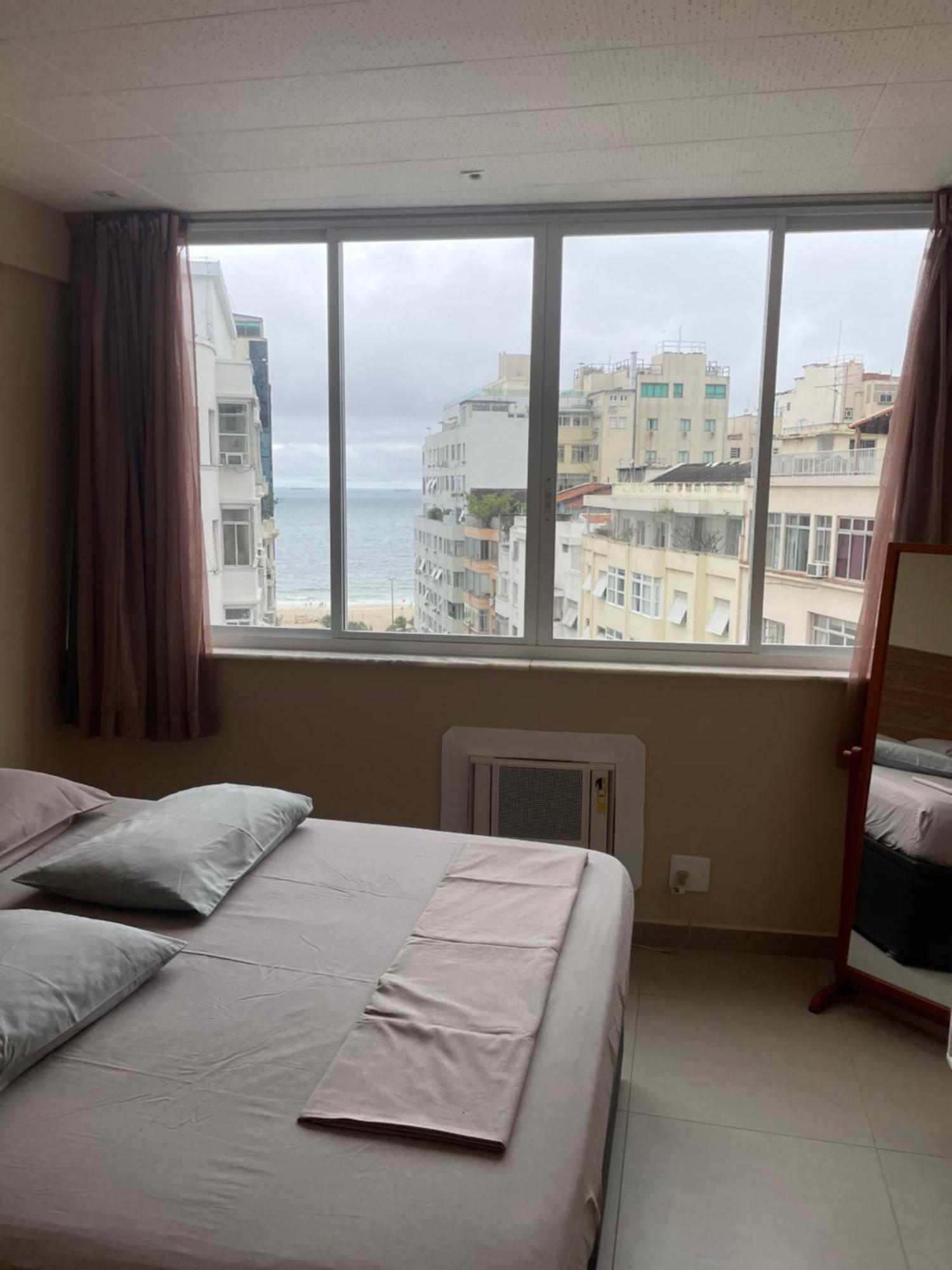 Apartamento Copacabana, Vista Para O Mar E Com Garagem Rio de Janeiro Eksteriør billede