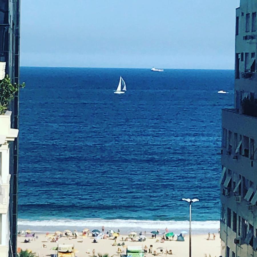 Apartamento Copacabana, Vista Para O Mar E Com Garagem Rio de Janeiro Eksteriør billede